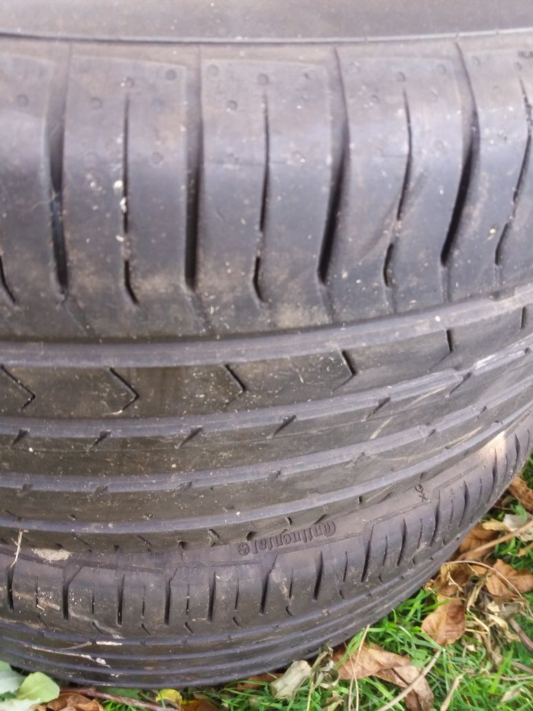 2 Opony letnie 235/55r17 CONTINENTAL 2018r 5mm