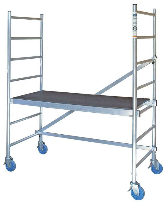 Wypożyczę RUSZTOWANIE 3m wąskie aluminiowe lekkie mobilne wewnętrzne