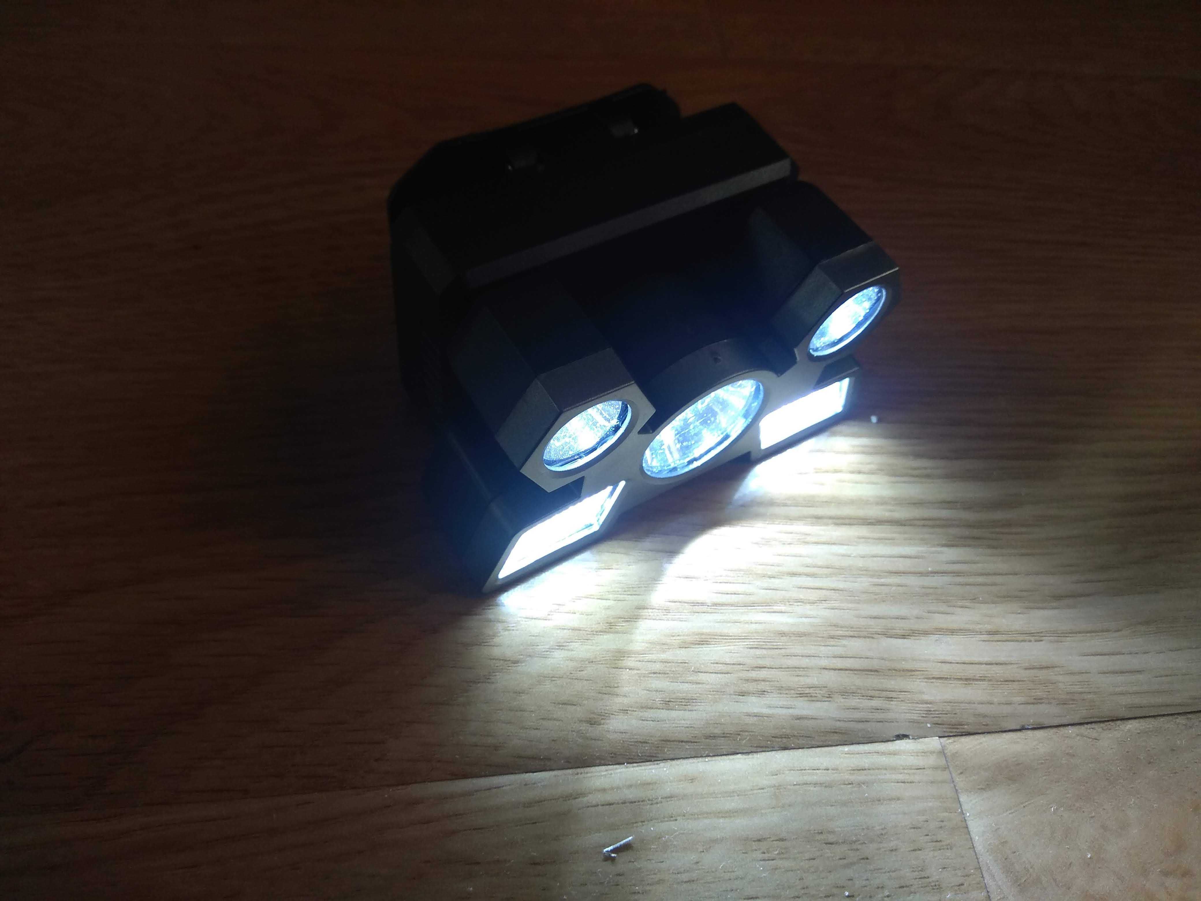 высококачественный светодиодный налобный фонарик с USB-зарядкой