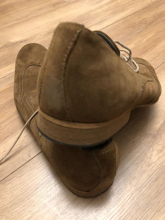 Buty zamszowe skórzane Roberto Santi 41