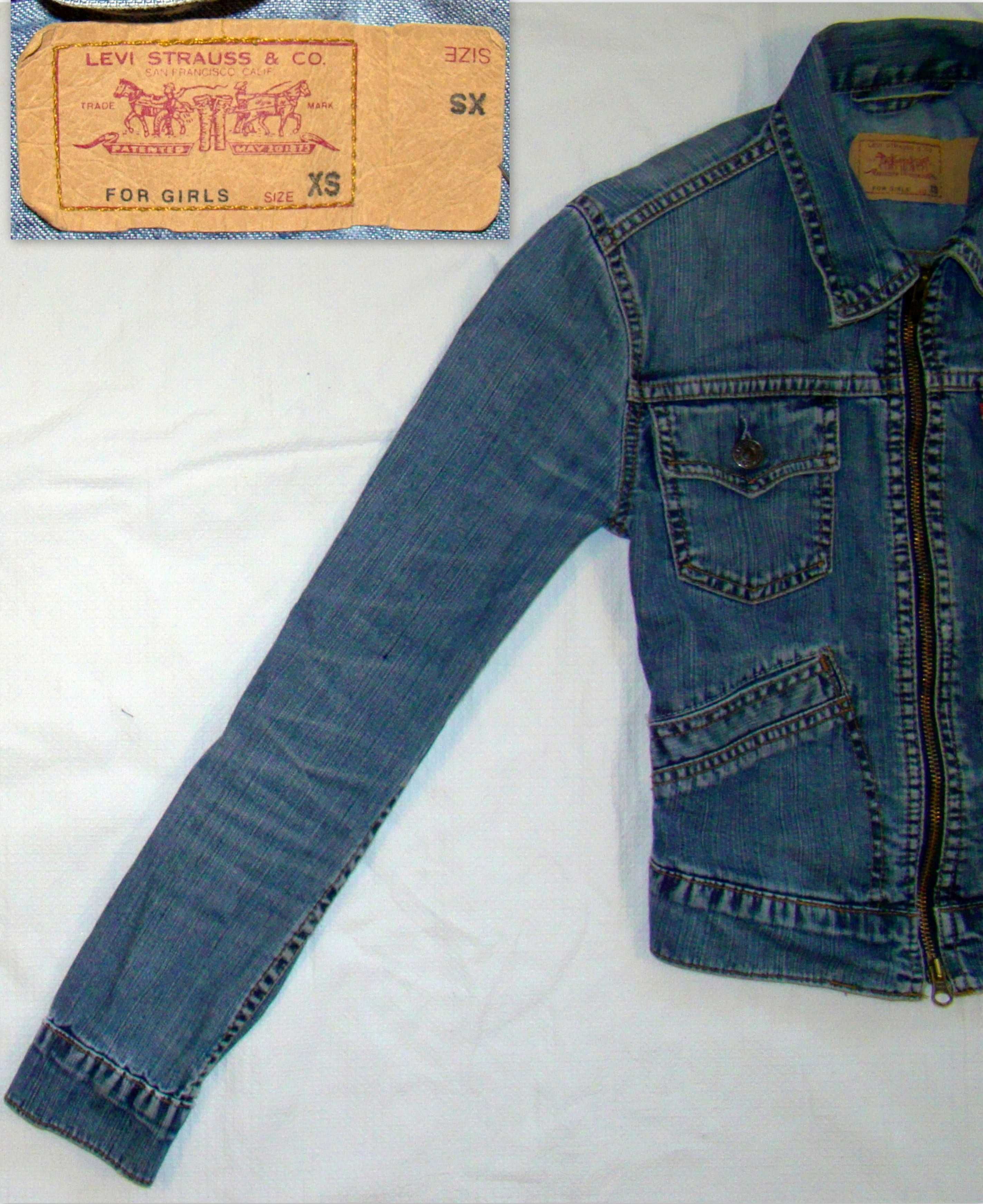 Kurtka LEVI'S katana Trucker LEVIS damska unikat # XS