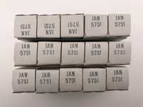 5751 USA ECC83 12AX7 GE JAN NOS Dobrana Para Sansui au 70 Dream Amp