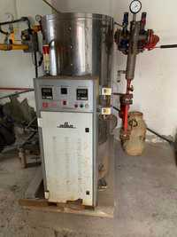 Промисловий парогенератор газовий 500л води-38м3 газу