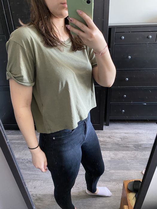 H&M - krótka koszulka rozmiar XS