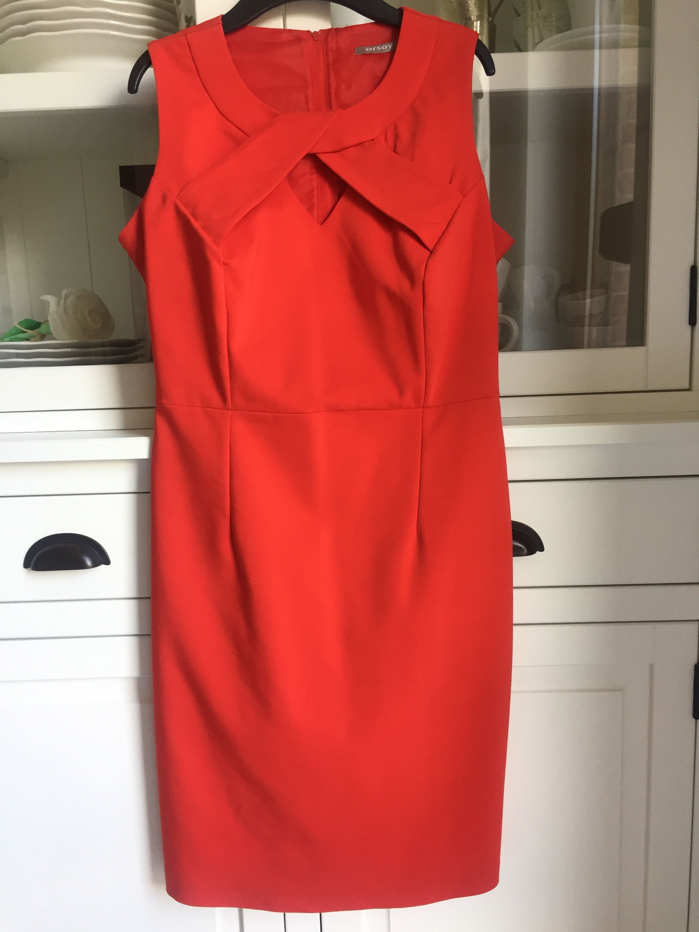 Sukienka czerwona Orsay