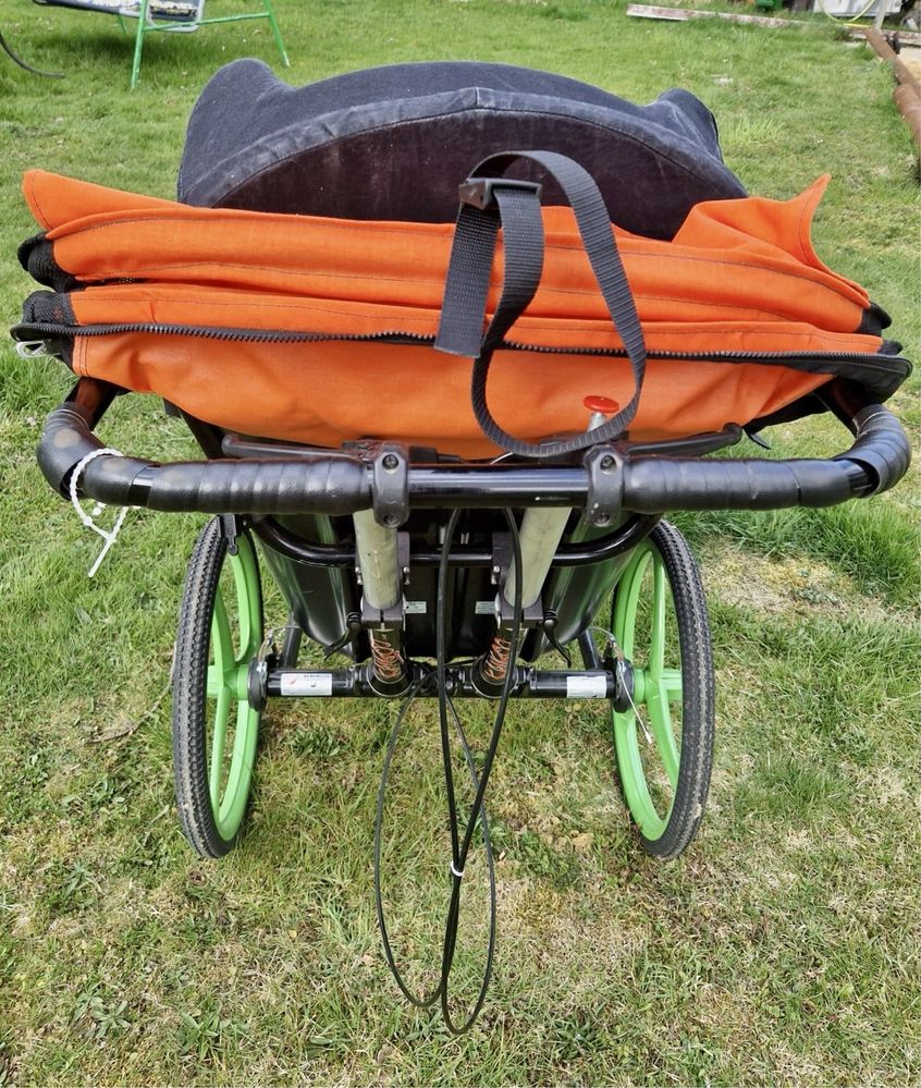 Wózek Kangoo przyczepka rowerowa/wózek dla doroslych niepełnosprawnych