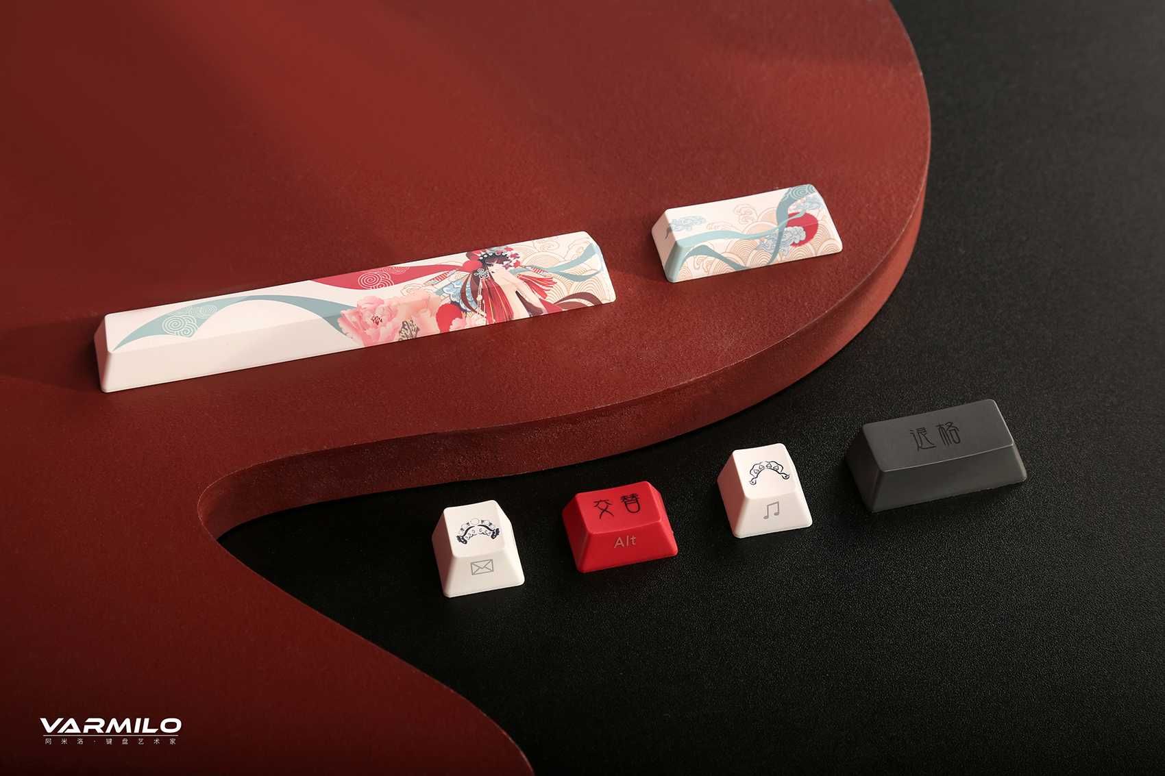 Varmilo Beijing Opera Keycap set кейкапы Вармило Пекинская опера PBT