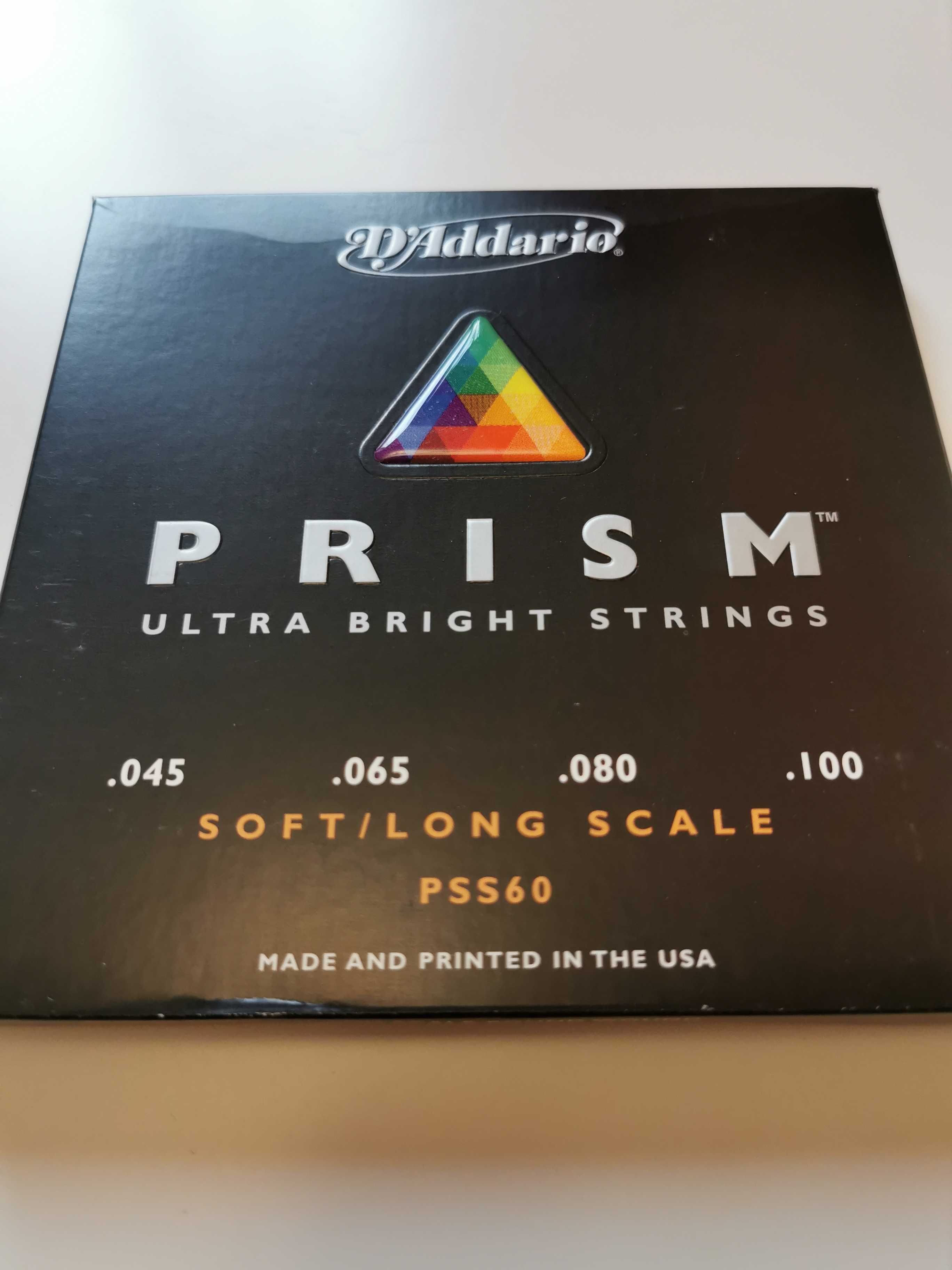 D'Addario PRISM (USA) басові струни / струны для бас-гитары / dadario