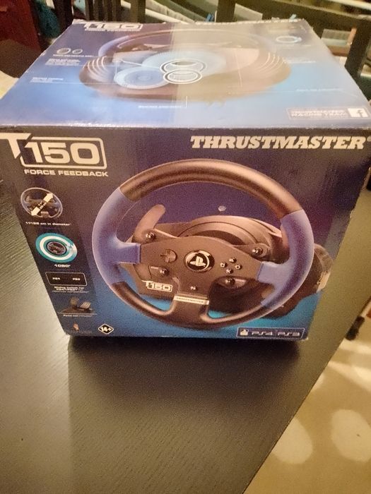 Volante Thrustmaster T150 – Excelente estado, compatível  PS5/PS4/PC