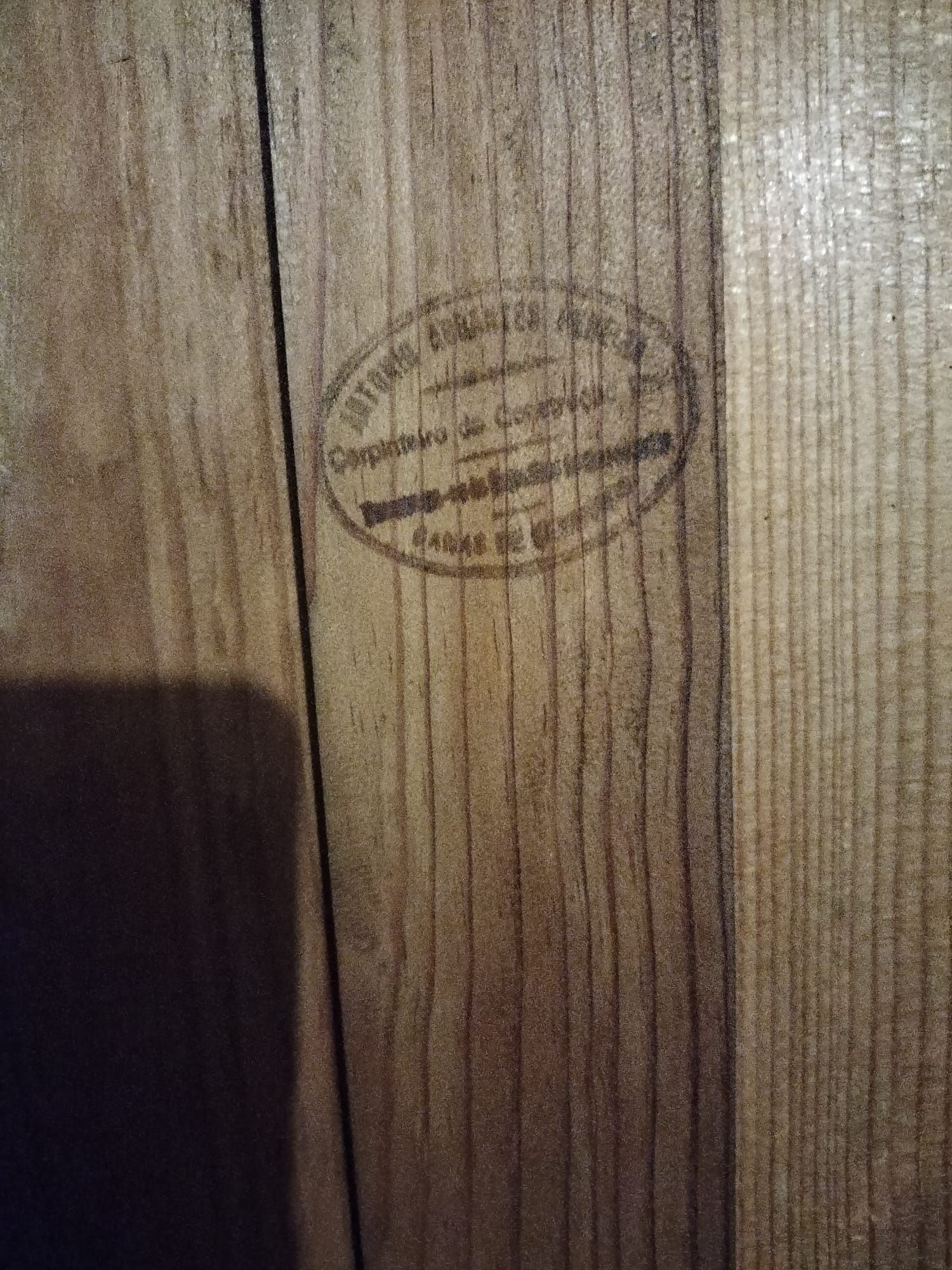 Roupeiro, Guarda-Fatos vintage com decoração vegetal e espelho