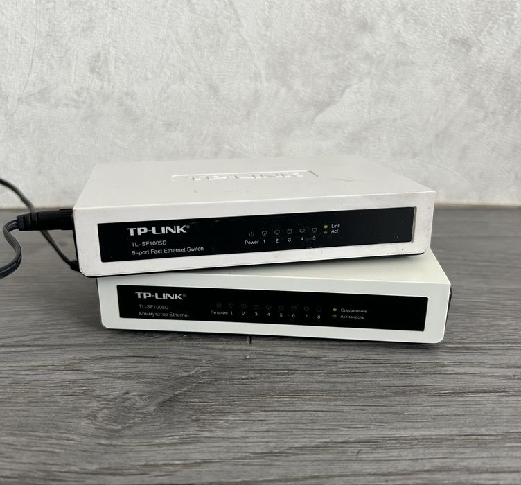 Продаж б/у комутаторів TP-Link портовий, Fast Ethernet 10/100 Мбіт/с