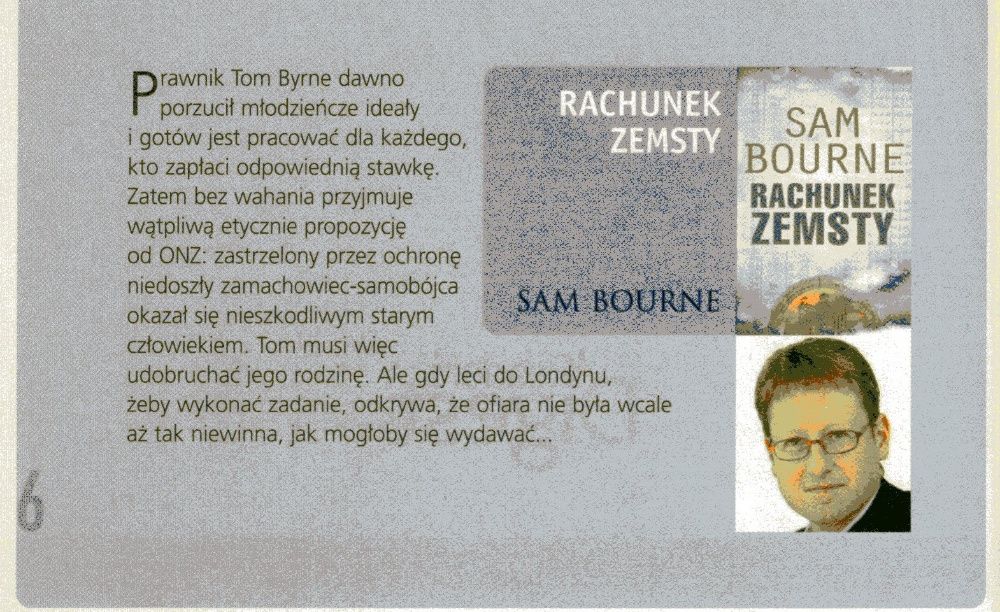 Sam Bourne - Rachunek zemsty