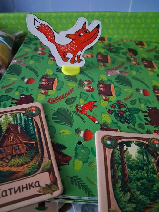 Настільна гра, "'В ліс по гриби"