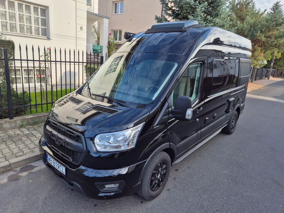 Dethleffs Globetrail 590DK 170KM Automat FV23% MAX doposażony zadbany kamper van kampervan  OKAZJA/Black Edition/170KM/markiza/solar/TV