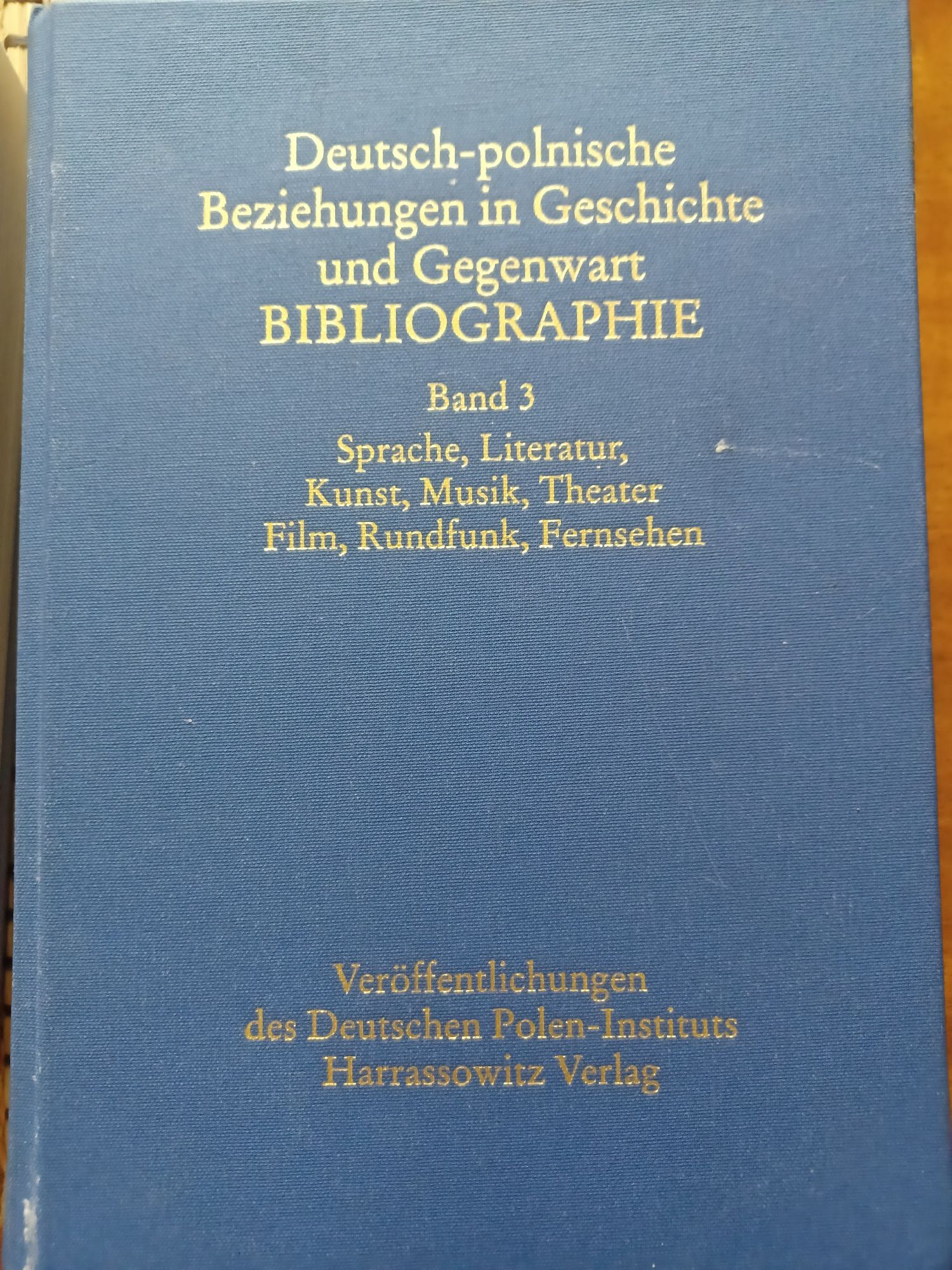 Deutsch-polnische beziehungen bibliographie 2000