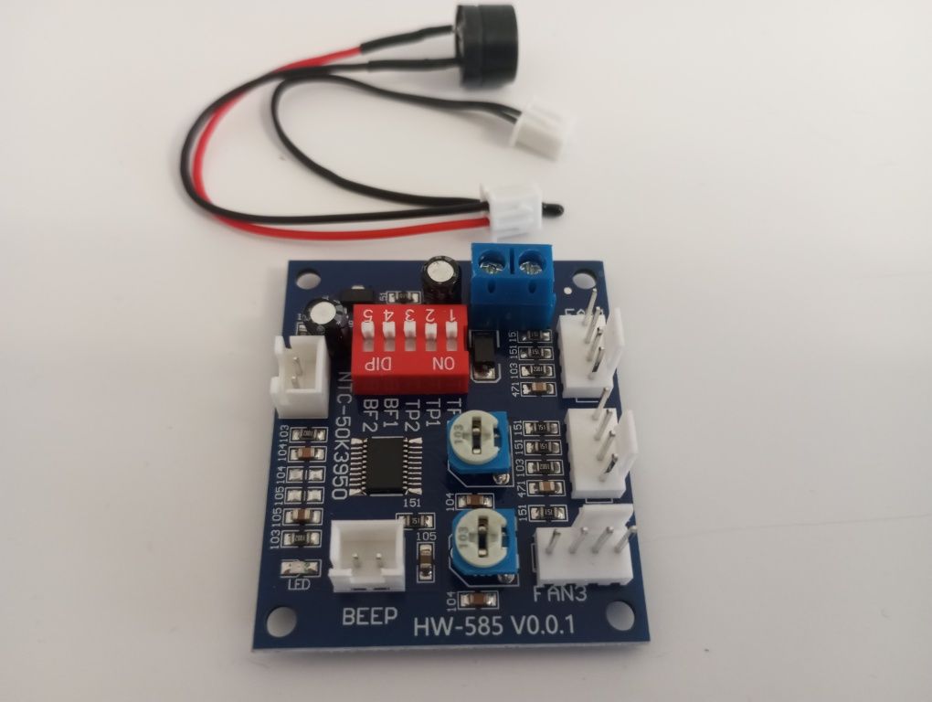 Контроллер оборотов вентилятора шим  12V 0.8A DC / HW-585