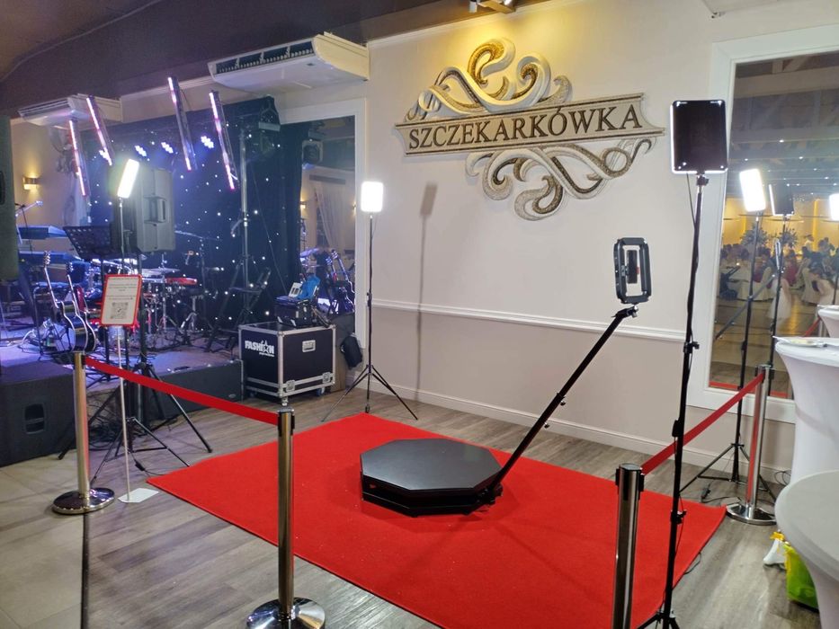 Fotobudka 360 na wesele urodziny studniówkę i inne imprezy