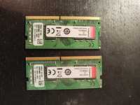 16GB 2x8GB Kingston DDR4 so-dimm