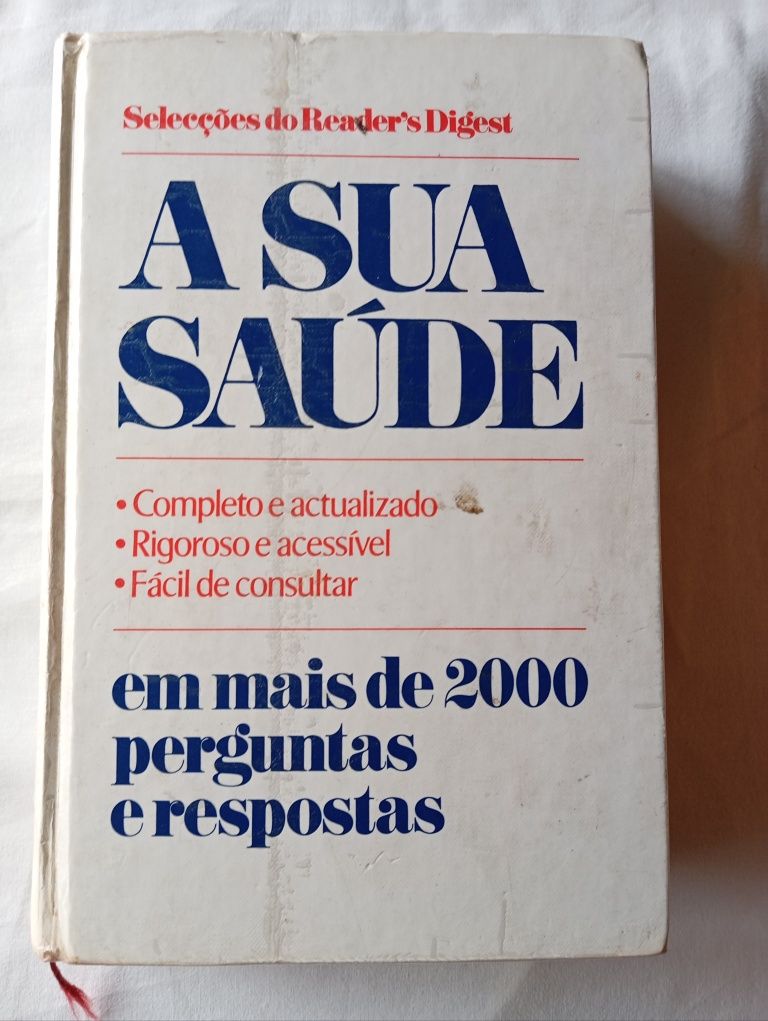 Livro A Sua Saúde Seleções Reader's Digest 1 Edição