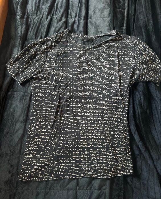 T-shirt Zara Man, com padrão