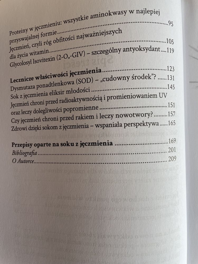 Sok z młodego jęczmienia Barbara Simonsohn