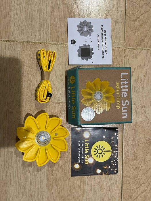 Светильник на солнечной батареи «Little Sun”
Германия
5 часов зарядки