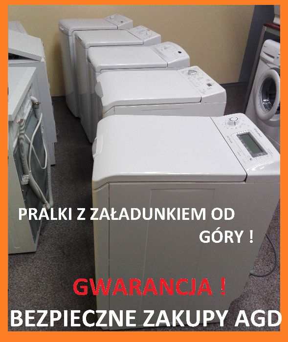 Pralka Whirlpool, Privileg - załadunek od góry.