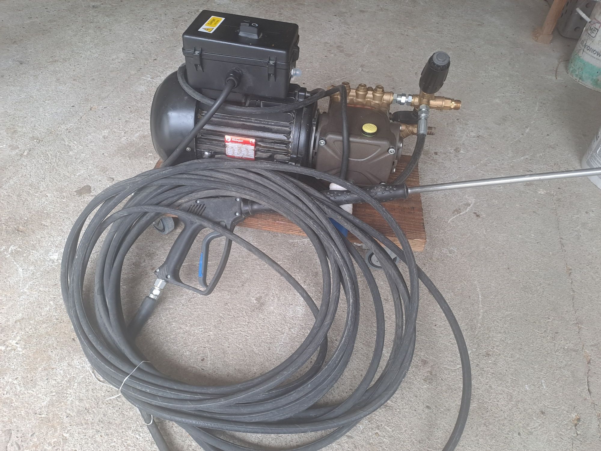 Myjka wysokociśnieniowa z UK 4.5kW Melegari