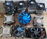 Охлаждение кулер intel 1151 1155 1150 1156 775 AMD ам2 ам3