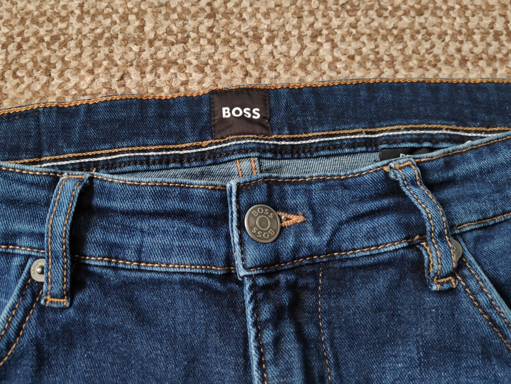 HUGO BOSS Delaware W34 L30 джинсы slim cashmere touch оригинал