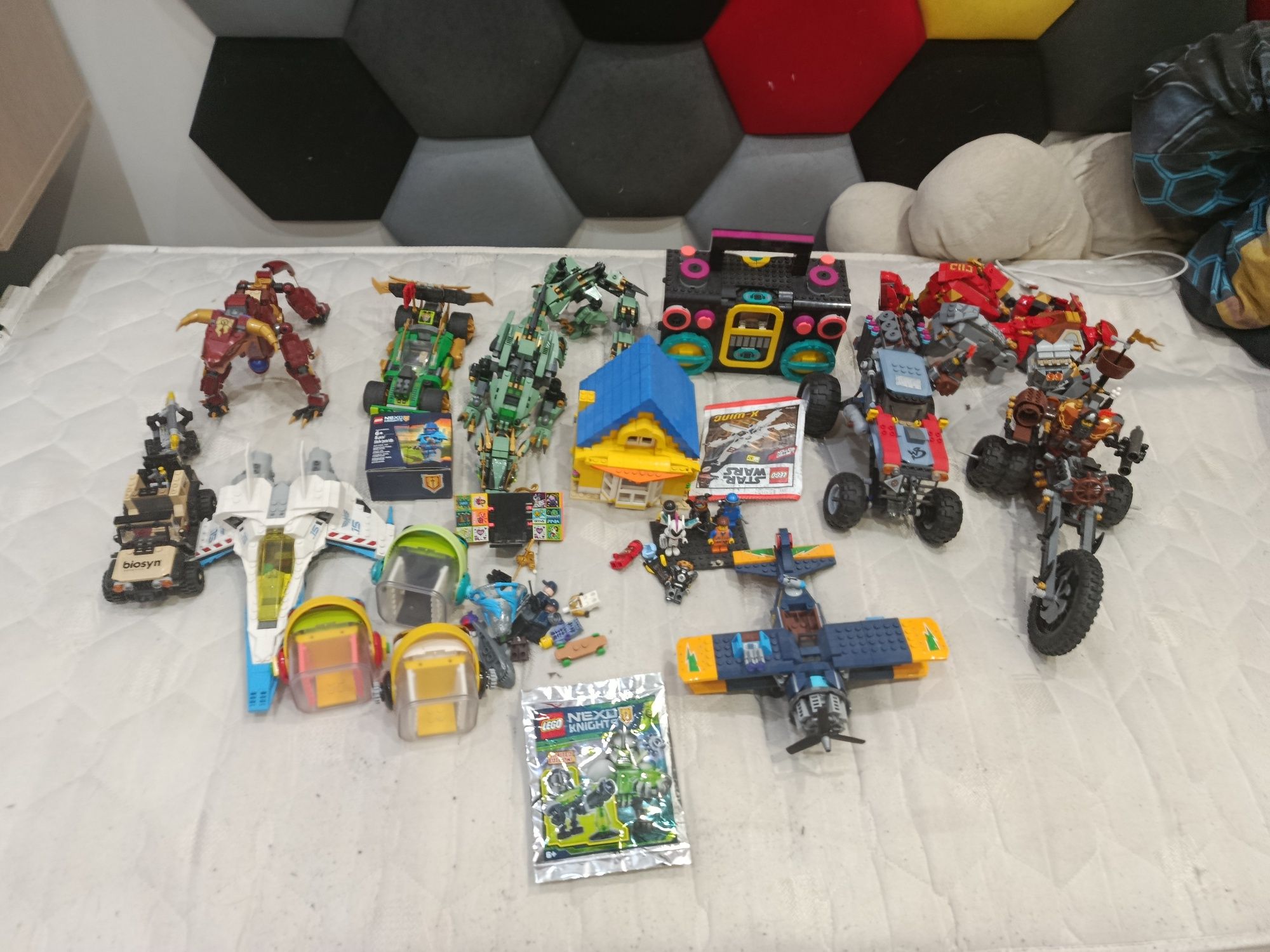 Lego mix klocków i zestawów