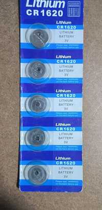 Pilhas CR1620 Lithium