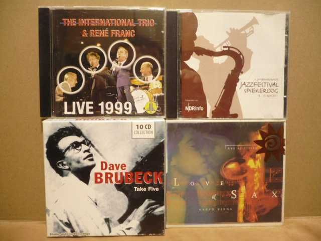 Wyprzedaż kolekcji płyt CD z tematyką JAZZ.Zestaw nr.1.Zapraszam.