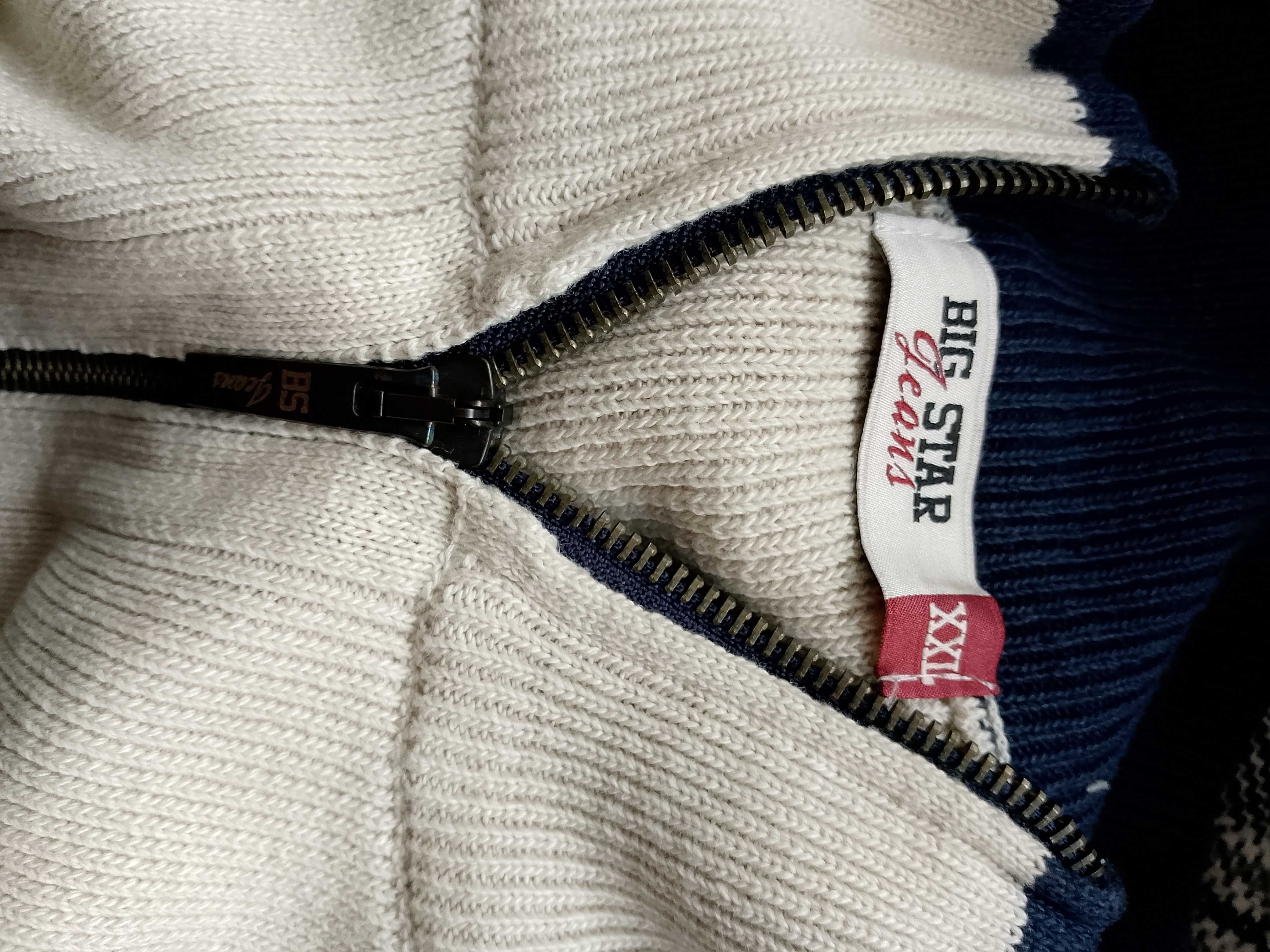 Męski gruby sweter xxl