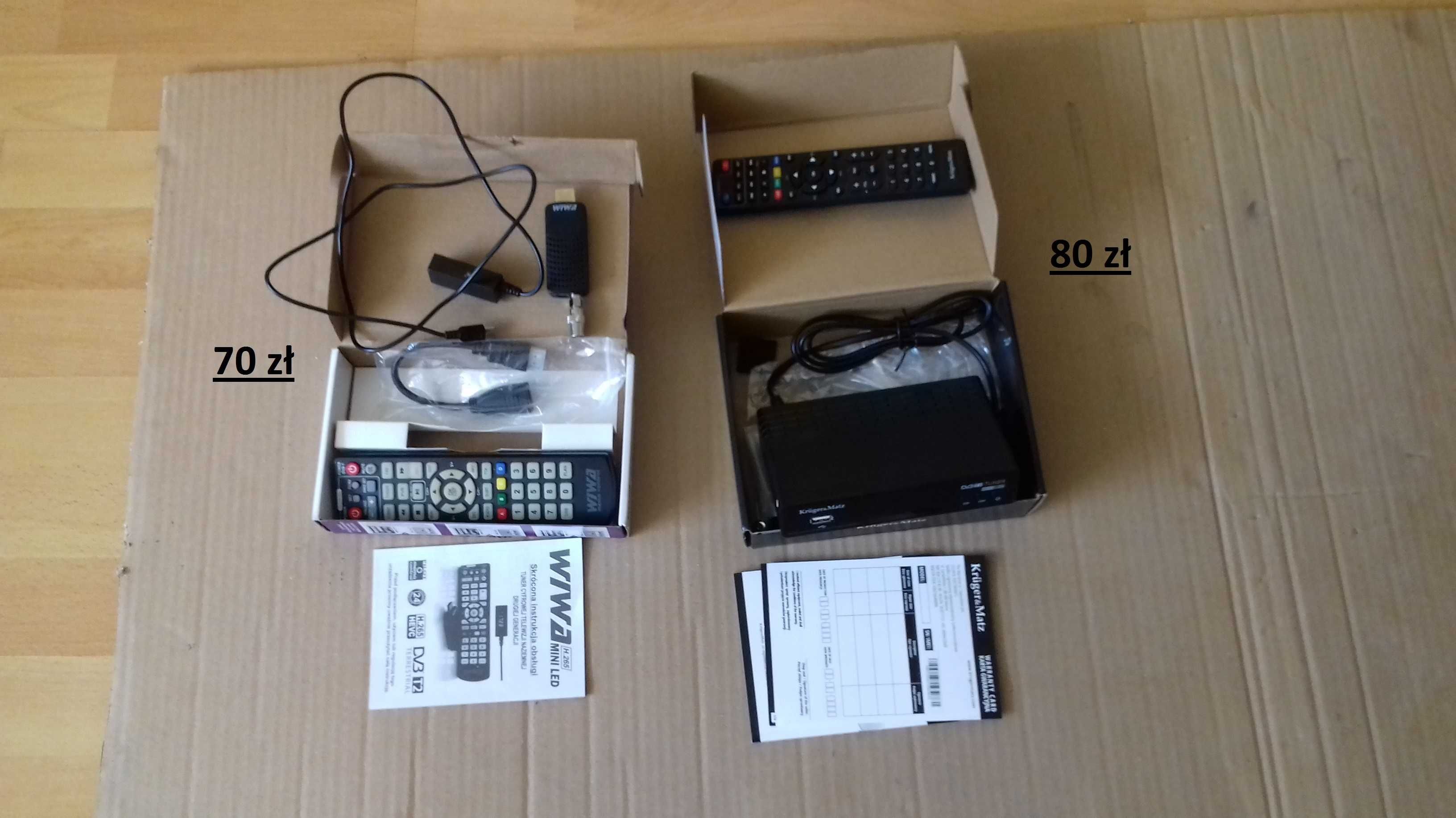Dekoder tuner DVB T/T2 H.265 HEVC