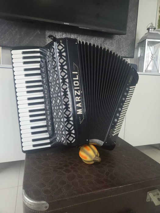 Akordeon Włoski MARZIOLI  cassotto Bas , wysoka oktava