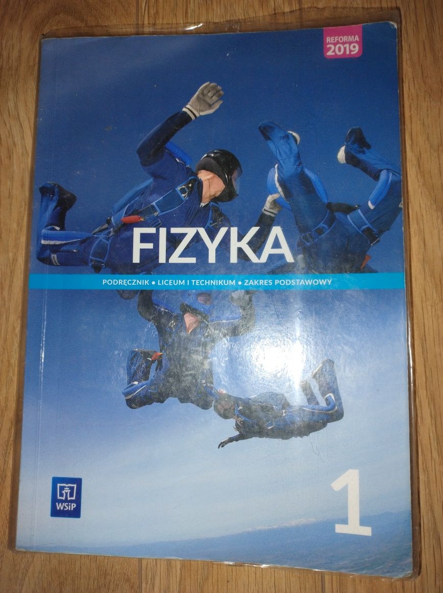 Podręcznik  Fizyka 1 WSiP zakres podstawowy liceum technikum