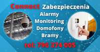 Monitoring Alarmy  domofony bramy Wałbrzych Montaż Serwis