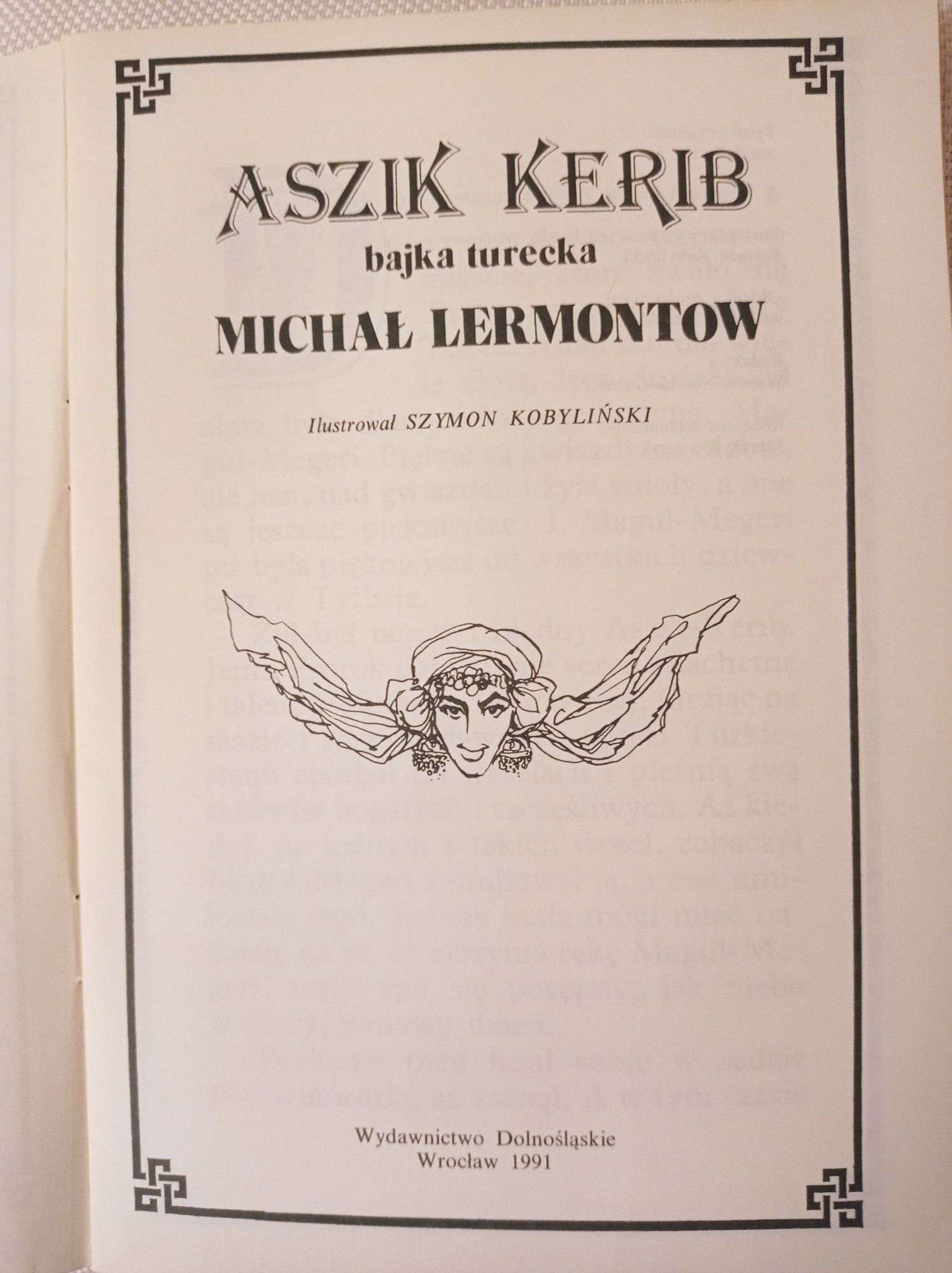 Aszik Kerib. Bajka turecka. Michał Lermontow