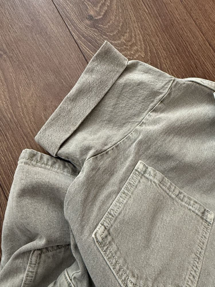 Комбинезон зара zara комбез джинсовий