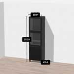 Ikea besta witryna szafka x2