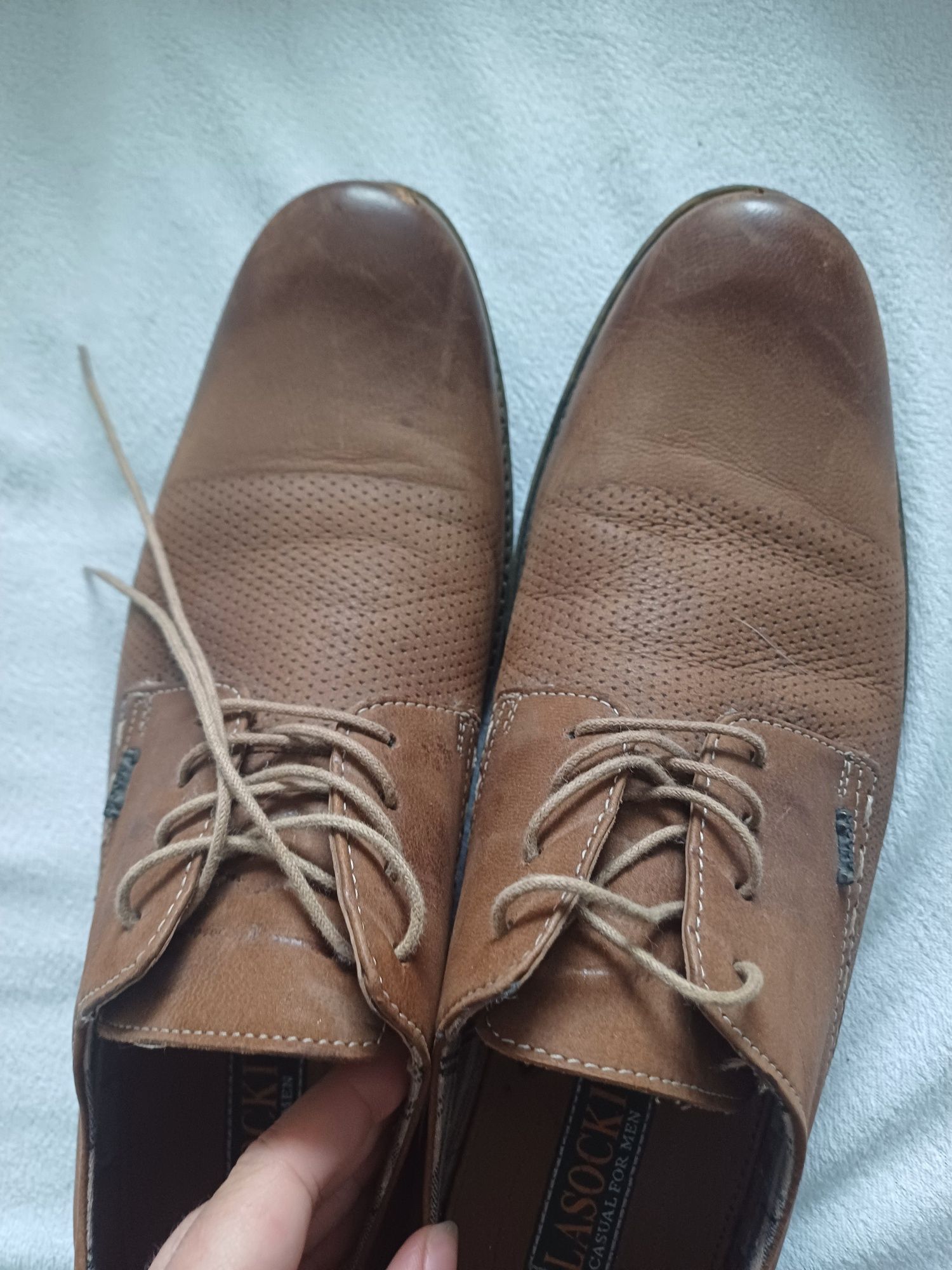 Półbuty męskie lasocki r.44