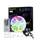 Fita LED RGB 5050 - 5/10/15M (NOVO/SELADO)