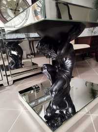 Nowa ława stolik Glamour z rzeźbą Atlasa