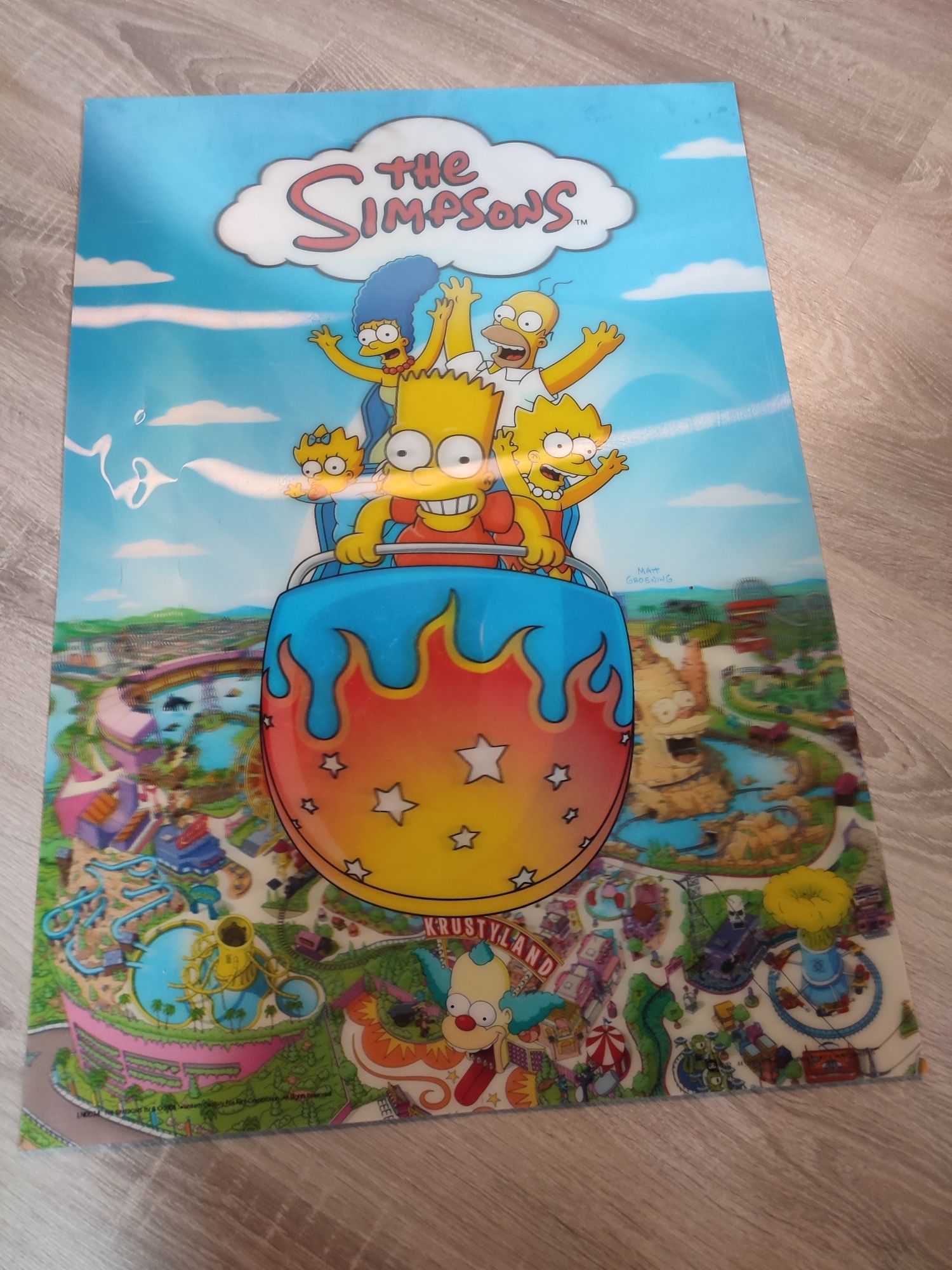 Plakat 3D Joker ,Simpson do antyramy