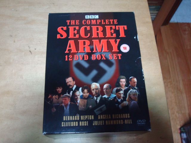 box Serie completa the secret army da bbc