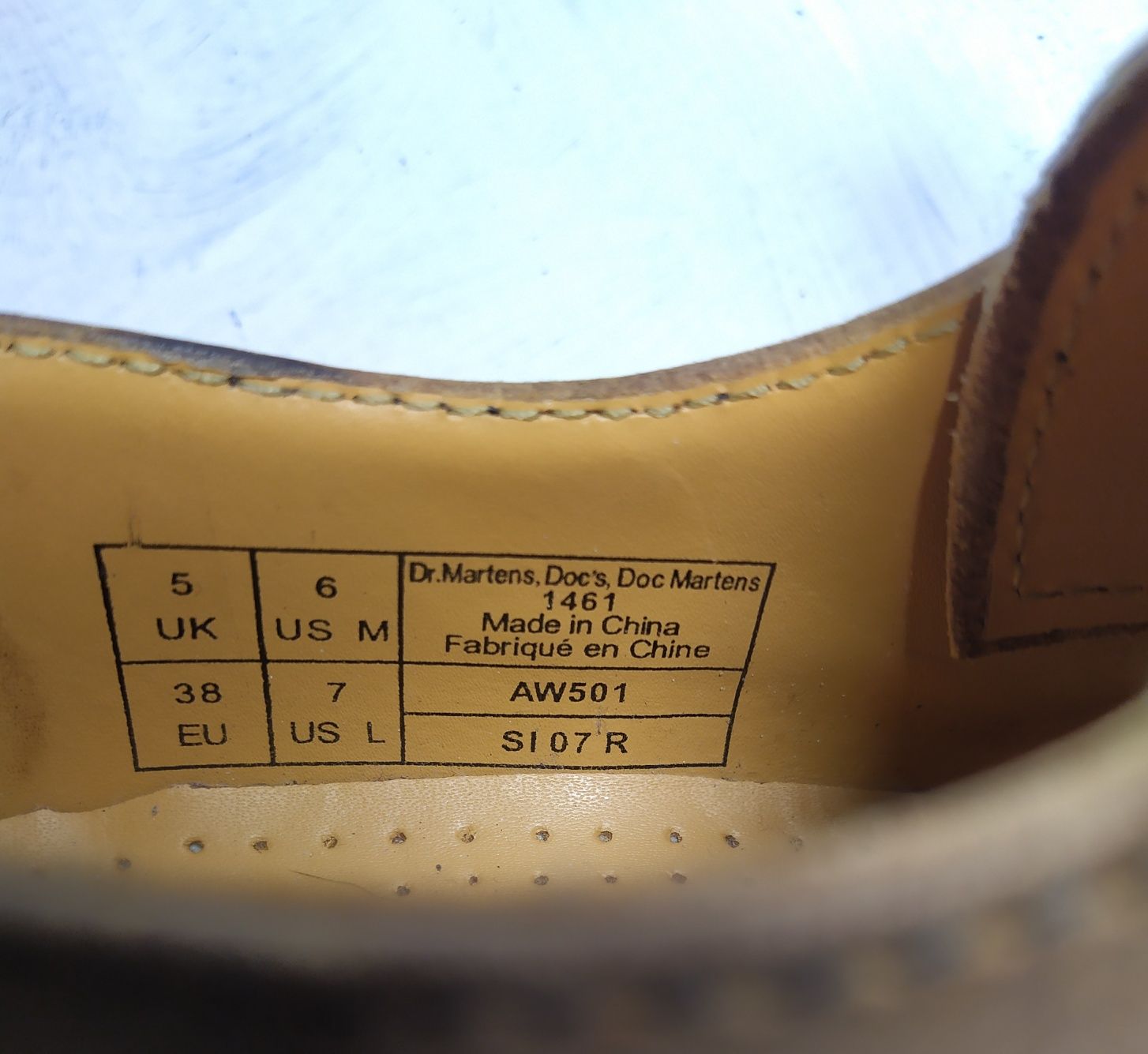 Женские туфли Dr. Martens
