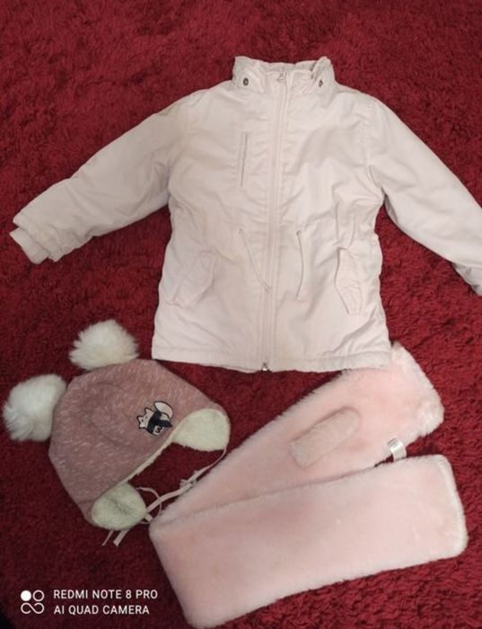 Парка Lupilu+шапка+шарф лупілу куртка курточка