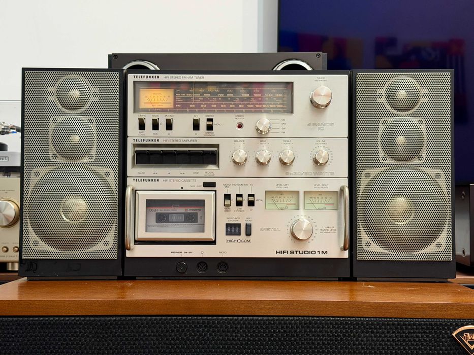 ‼️ Telefunken Studio 1M — культовый немецкий монстр-мечта аудиофила