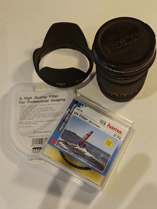 Lente Sigma 17-70mm DC (Canon) 2.8 - 4.5